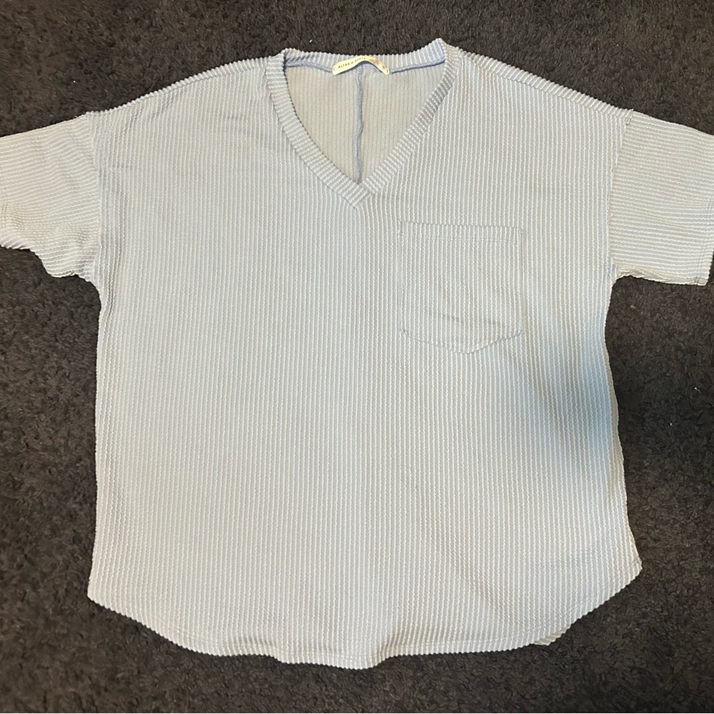 Altard state blue pocket top